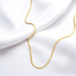 14K Gold Snake Chain Necklace