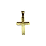 14K Gold Cross Pendant