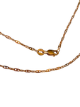 14K Rose Gold Flat Mariner Chain