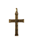 10K Gold Cross Pendant with Diamonds