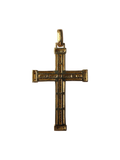 10K Gold Cross Pendant with Diamonds
