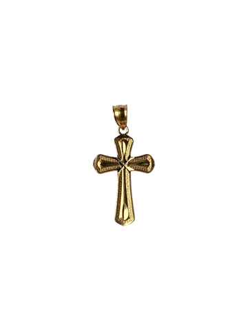 14K Gold Cross Pendant