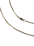 14K Gold Box Chain Necklace