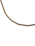 14K Gold Box Chain Necklace
