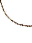 14K Gold Box Chain Necklace