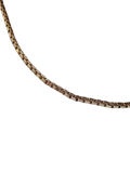 14K Gold Box Chain Necklace