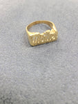 14K Yellow Gold Mother Solid Ring - Sell Gold NYC