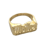 14K Yellow Gold Mother Solid Ring - Sell Gold NYC